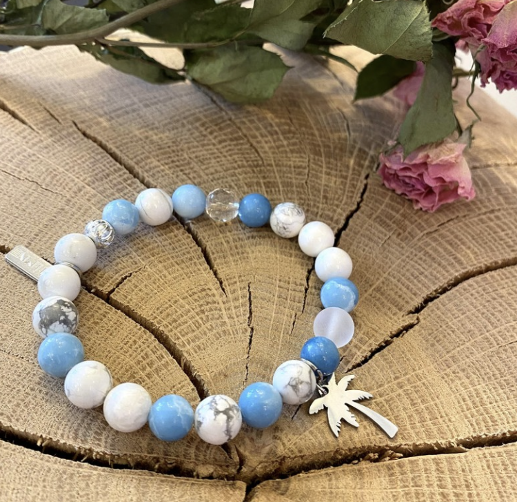Bracelet femme Howlite